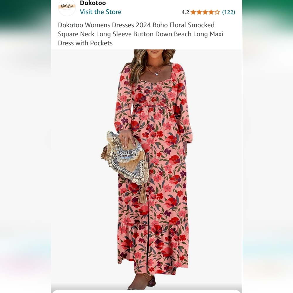 Floral Print Dress